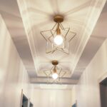 Plafonnier laiton chambre étoile – Image 3