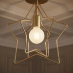 Plafonnier laiton chambre étoile – Image 2