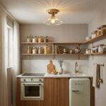 Plafonnier laiton vintage – Image 5