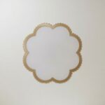 Plafonnier LED doré cristal – Image 7