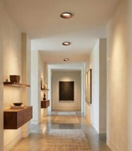 Plafonnier marron 4
