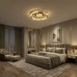 Plafonnier or art deco