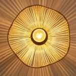 Plafonnier osier rotin – Image 8