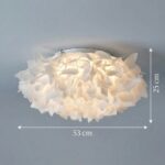 Plafonnier petale de fleur – Image 2