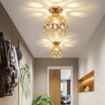 Plafonnier salle de bain laiton – Image 6