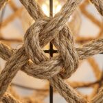 Plafonnier salon rotin – Image 7