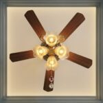 Plafonnier ventilateur ancien – Image 8