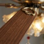 Plafonnier ventilateur ancien – Image 4