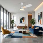 Plafonnier ventilateur blanc – Image 7