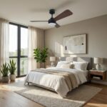 Plafonnier ventilateur design – Image 3