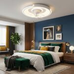 Plafonnier ventilateur moderne