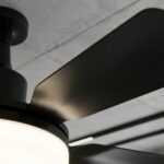 Plafonnier ventilateur noir – Image 8