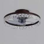 Plafonnier ventilateur salon luxe – Image 2