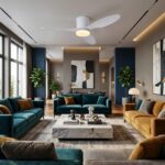 Ventilateur plafonnier silencieux minimaliste