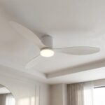 Ventilateur plafonnier silencieux minimaliste – Image 2