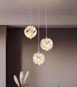 Suspension cristal