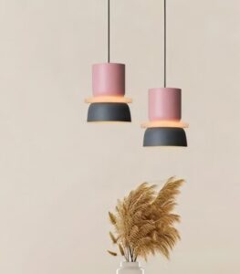 Suspension rose design postmoderne