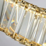 Grand plafonnier doré – Image 9