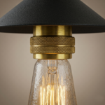 Lampe plafonnier noir doré – Image 4