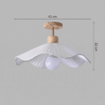 Petit plafonnier chambre tissu – Image 8