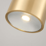 Petit spot plafonnier doré LED – Image 7