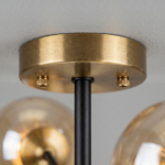 Plafonnier 3 lampe salon – Image 6