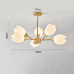 Plafonnier 6 fleurs – Image 3
