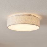 Plafonnier abat jour tissu – Image 5