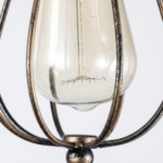 Plafonnier cuivre vintage – Image 4