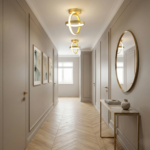 Plafonnier doré brossé – Image 6