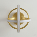 Plafonnier doré brossé – Image 4