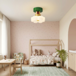 Plafonnier enfant fleurs – Image 3