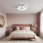Plafonnier fleur chambre