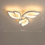Plafonnier fleur de lotus – Image 3