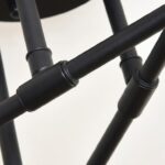 Plafonnier noir et doré – Image 6