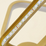 Plafonnier style scandinave doré – Image 6