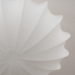 Plafonnier tissu blanc – Image 6