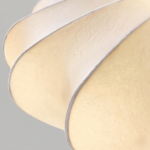 Plafonnier tissu blanc – Image 9