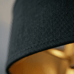 Plafonnier tissu et bois – Image 9