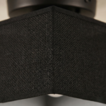 Plafonnier tissu noir – Image 4