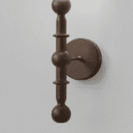 Ancienne applique murale en bois – Image 4
