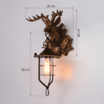 Applique murale bois de cerf – Image 2