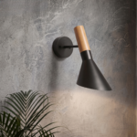 Applique murale bois et acier – Image 2