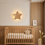 Applique murale chambre bébé en bois