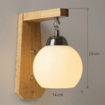 Applique murale chambre bois – Image 2