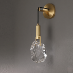 Applique murale design laiton cristal – Image 3