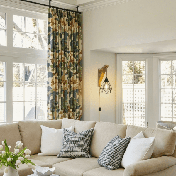 Applique murale equerre bois