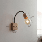 Applique murale liseuse bois minimaliste – Image 6