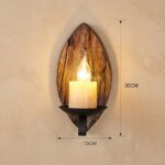 Applique murale rustique bois – Image 4
