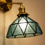 Applique murale verre bleu – Image 2